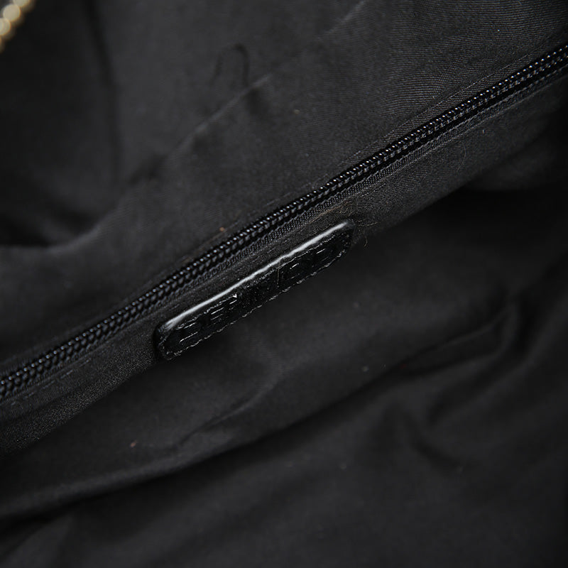 Women's Black Synthetic Leather Crossbody Bag