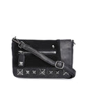 Women's Black Synthetic Leather Crossbody Bag | Derimod