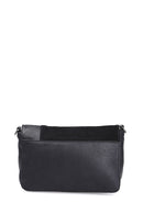 Women's Black Synthetic Leather Crossbody Bag | Derimod