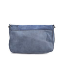 Women's Blue Synthetic Leather Crossbody Bag | Derimod