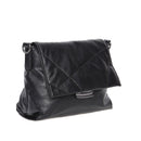 Women's Black Synthetic Leather Crossbody Bag | Derimod