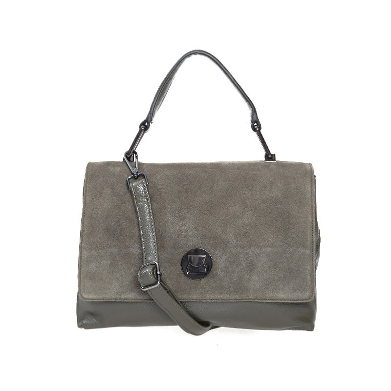 Women's Green Synthetic Leather Shoulder Bag 17WBD262710 | Derimod