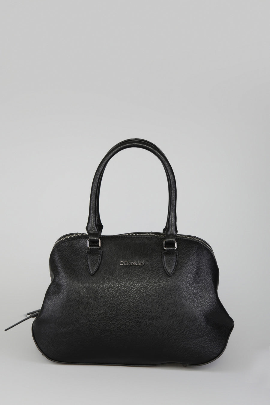 Women's Black Synthetic Leather Bag