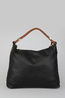 Kadın Siyah Suni Deri Omuz Çantası | Derimod