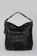 Women's Black Synthetic Leather Shoulder Bag | Derimod