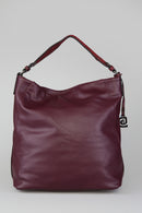 Women's Burgundy Synthetic Leather Shoulder Bag | Derimod