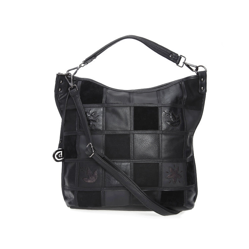 Women's Black Synthetic Leather Shoulder Bag 17WBD264314 | Derimod