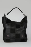Women's Black Synthetic Leather Shoulder Bag | Derimod