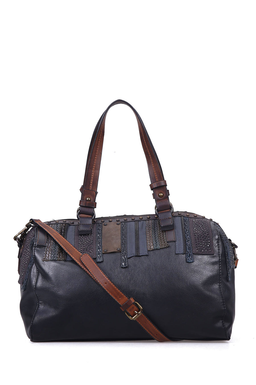 Women's Black Synthetic Leather Shoulder Bag 17WBD2649FT | Derimod