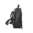 Women's Black Synthetic Leather Backpack | Derimod