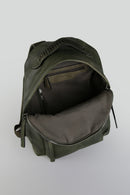 Women's Green Synthetic Leather Backpack | Derimod