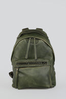 Women's Green Synthetic Leather Backpack | Derimod