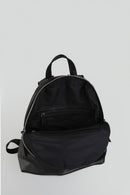 Women's Black Synthetic Leather Backpack | Derimod