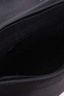 Women's Black Synthetic Leather Crossbody Bag | Derimod