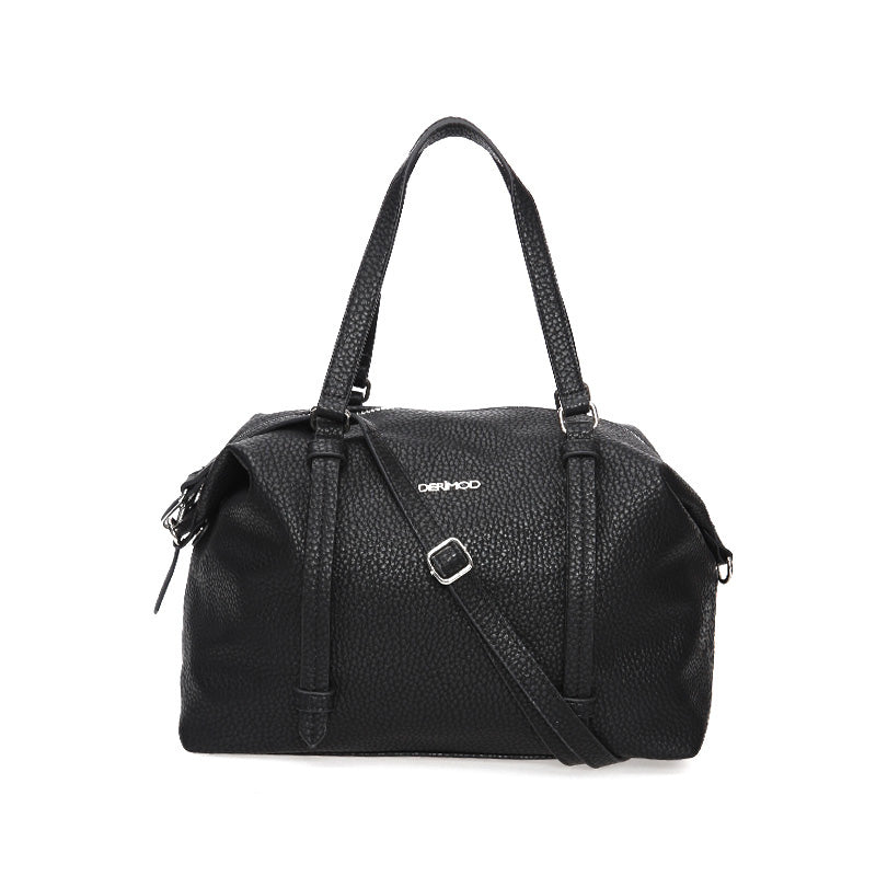 Women's Black Synthetic Leather Shoulder Bag 17WBD2716FT | Derimod