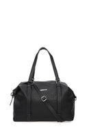 Women's Black Synthetic Leather Shoulder Bag | Derimod