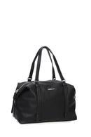 Women's Black Synthetic Leather Shoulder Bag | Derimod
