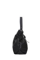 Women's Black Synthetic Leather Shoulder Bag | Derimod