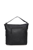 Women's Black Synthetic Leather Shoulder Bag | Derimod