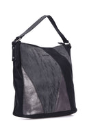 Women's Black Synthetic Leather Shoulder Bag | Derimod