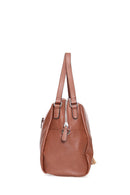 Women's Tan Synthetic Leather Shoulder Bag | Derimod