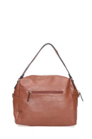 Women's Tan Synthetic Leather Shoulder Bag | Derimod