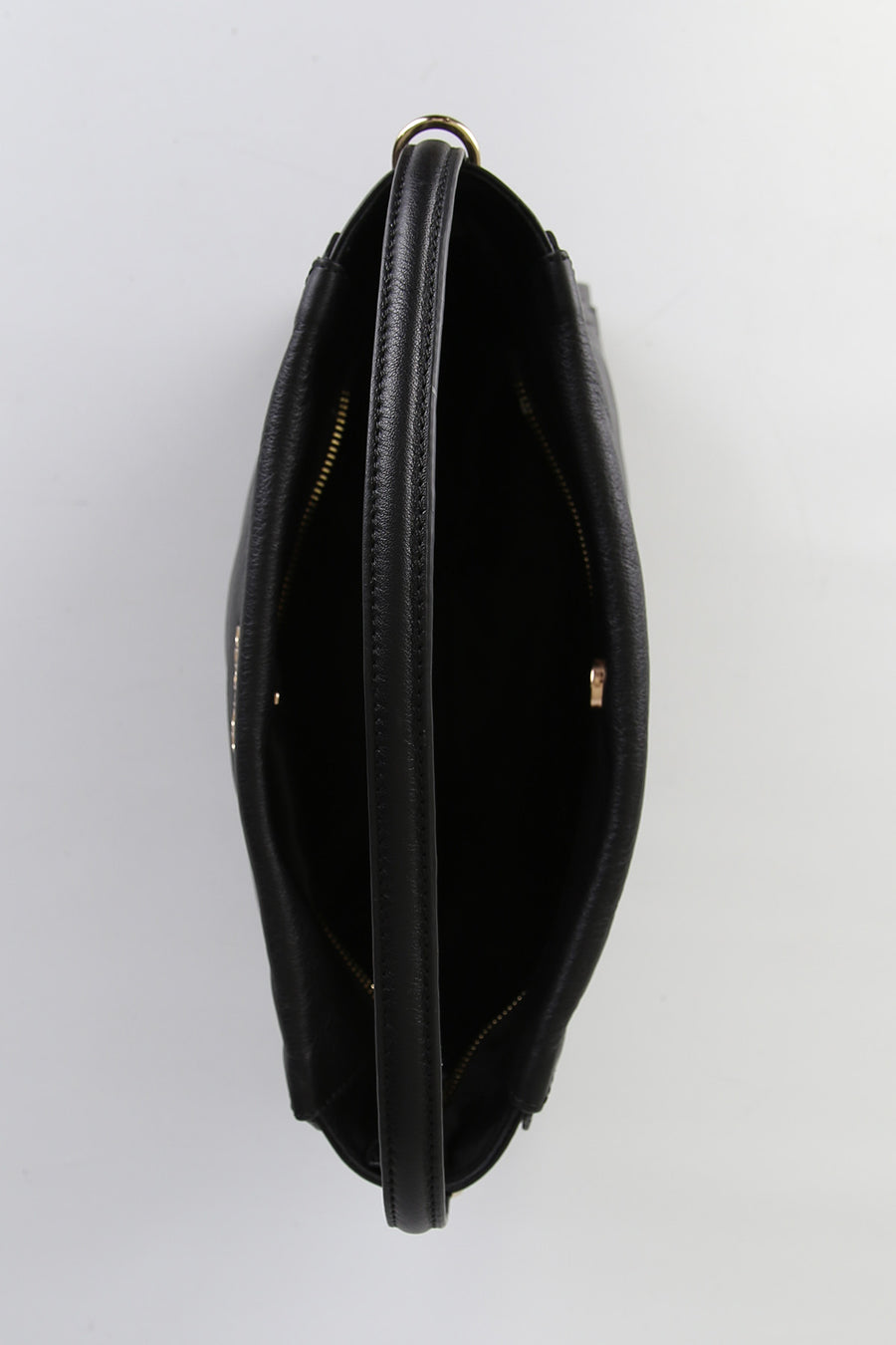 Black Women's Leather Shoulder Bag