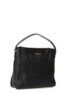 Black Women's Leather Shoulder Bag | Derimod