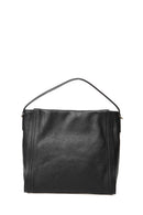 Black Women's Leather Shoulder Bag | Derimod