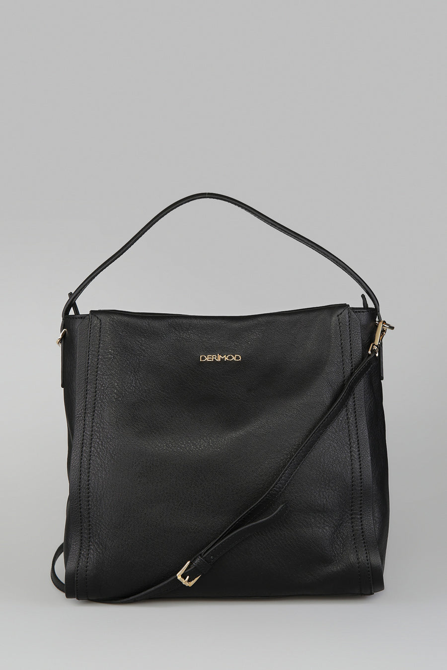 Black Women's Leather Shoulder Bag
