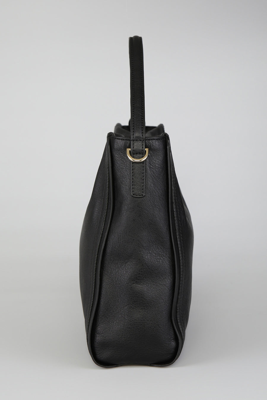 Black Women's Leather Shoulder Bag