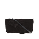 Black Suede Women's Leather Portfolio | Derimod