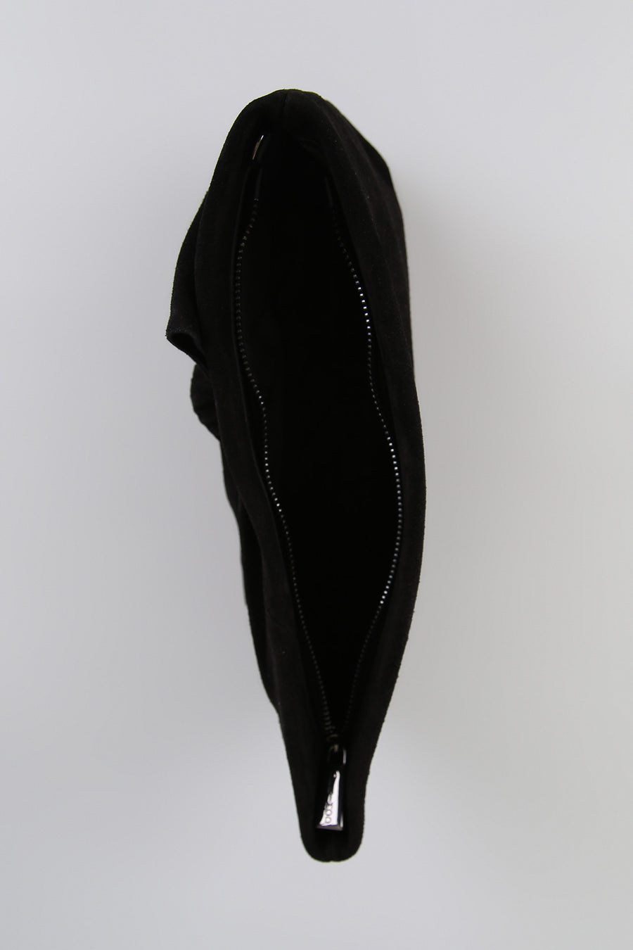 Black Suede Women's Leather Portfolio
