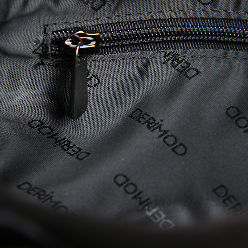 Black Suede Women's Leather Portfolio