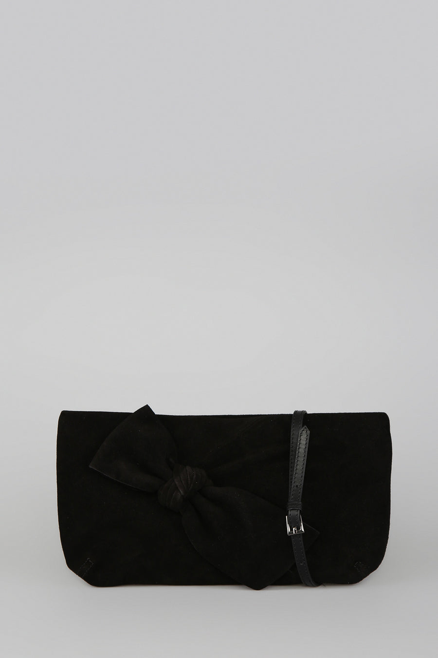 Black Suede Women's Leather Portfolio