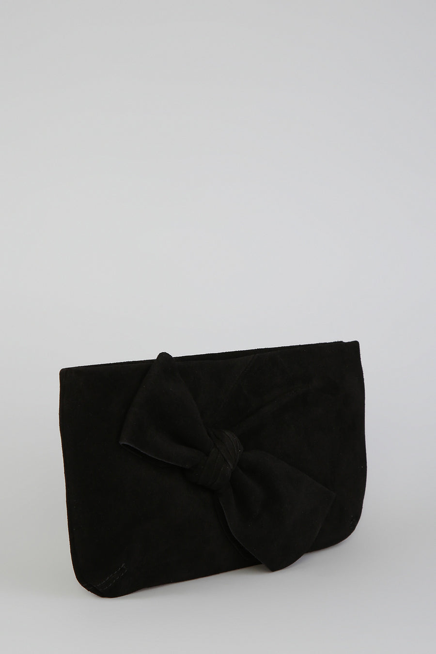 Black Suede Women's Leather Portfolio