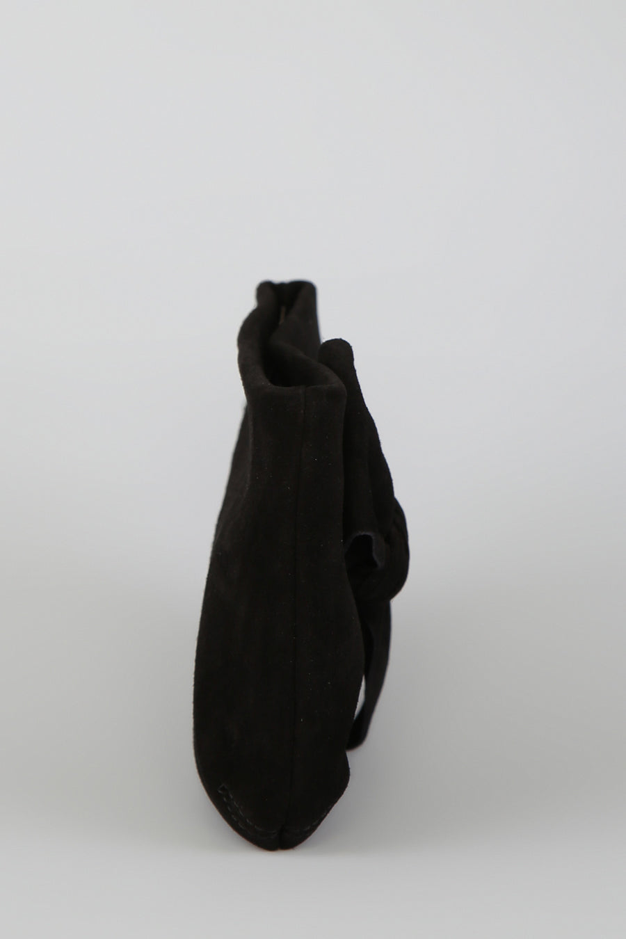 Black Suede Women's Leather Portfolio