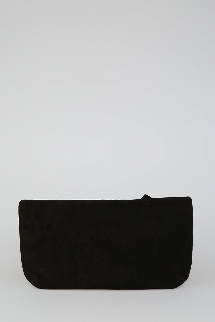 Black Suede Women's Leather Portfolio
