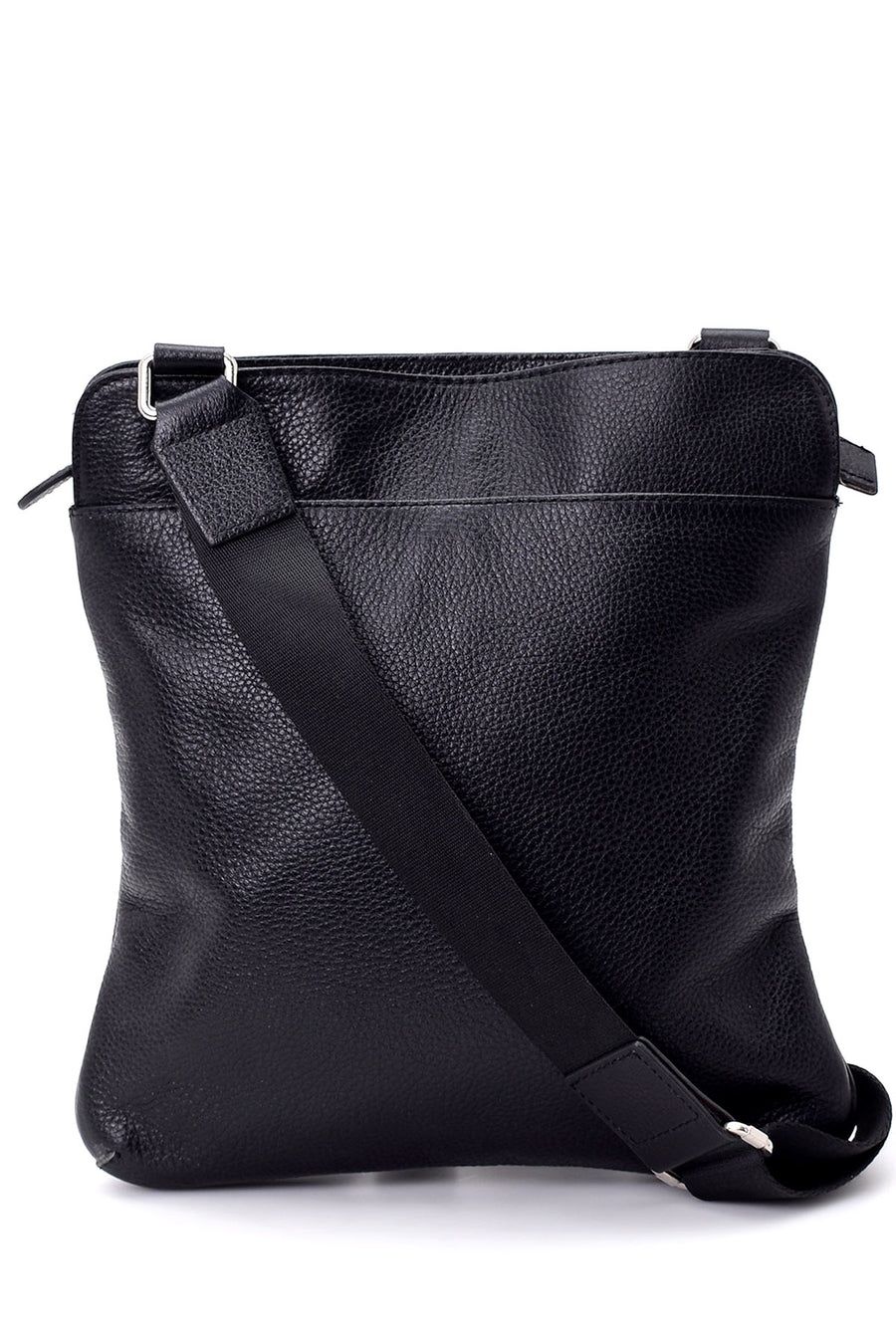 Men's Black Leather Messenger Bag 17WBD3017FT | Derimod