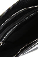 Men's Black Leather Messenger Bag | Derimod