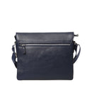 Men's Navy Blue Leather Bag | Derimod