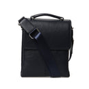 Men's Navy Blue Leather Bag | Derimod