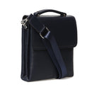 Men's Navy Blue Leather Bag | Derimod