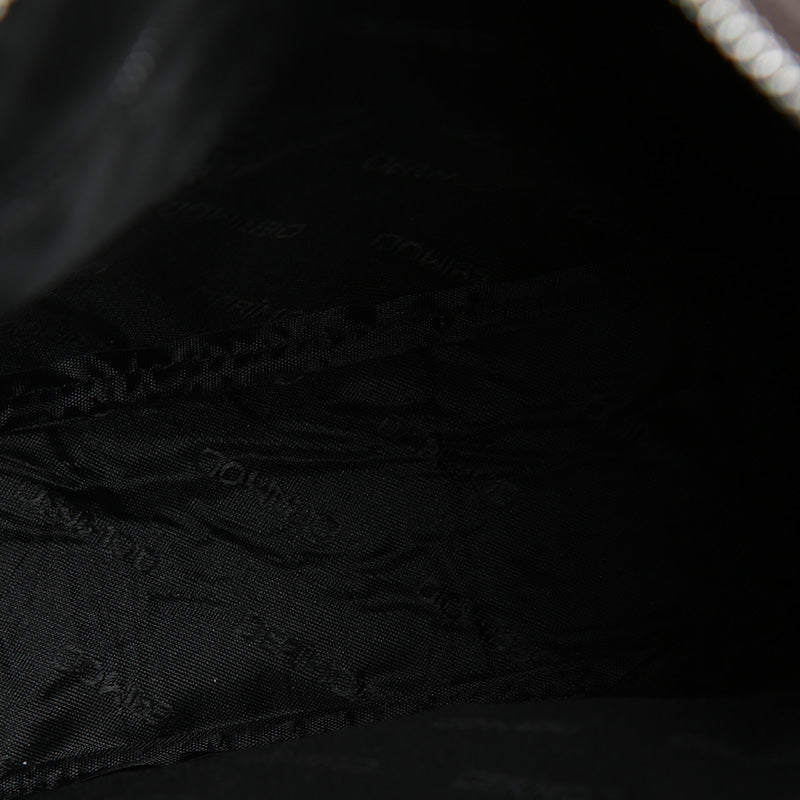 Men's Black Synthetic Leather Bag