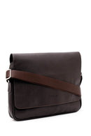 Men's Brown Synthetic Leather Bag | Derimod