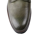 Men's Green Leather Boots | Derimod