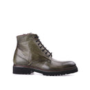 Men's Green Leather Boots | Derimod