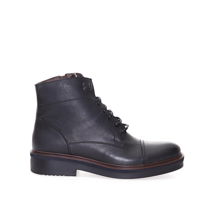 Men's Black Leather Boot