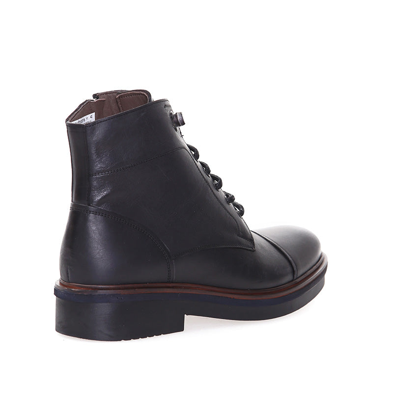 Men's Black Leather Boot