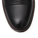 Men's Black Leather Boot | Derimod